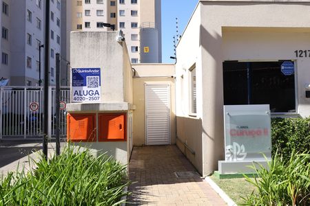 Apartamento para alugar com 32m², 2 quartos e sem vagaPlaca GRANDE instalada na fachada do condomínio, dia 21.07.2026 - Código da placa: SWRM-1598