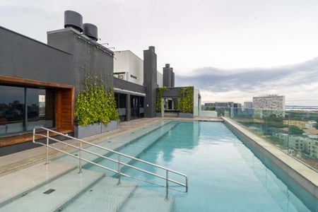 Área comum - Piscina de kitnet/studio à venda com 1 quarto, 29m² em Cidade Baixa, Porto Alegre