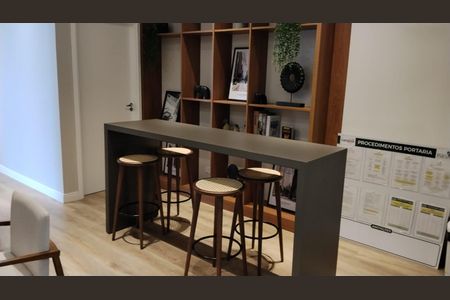 Área comum de kitnet/studio à venda com 1 quarto, 17m² em Rebouças, Curitiba