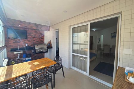 Varanda de apartamento para alugar com 1 quarto, 59m² em Guilhermina, Praia Grande