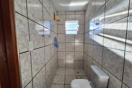Banheiro da Suíte de casa à venda com 3 quartos, 200m² em Vila Guarani, Santo André