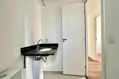 Banheiro de apartamento à venda com 2 quartos, 45m² em Vila Clementino, São Paulo