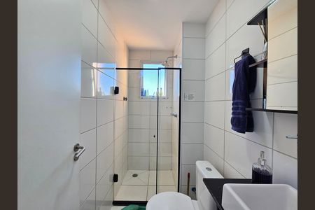 Banheiro de apartamento para alugar com 2 quartos, 48m² em Centro, Belford Roxo