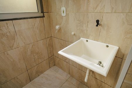 Área de Serviço de apartamento à venda com 2 quartos, 56m² em Campo Grande, Rio de Janeiro