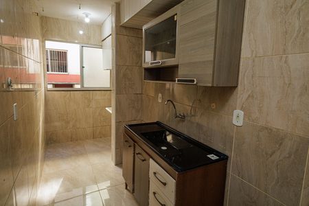 Cozinha de apartamento à venda com 2 quartos, 56m² em Campo Grande, Rio de Janeiro