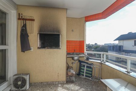 Varanda da Sala de apartamento para alugar com 3 quartos, 110m² em Jardim Itu, Porto Alegre