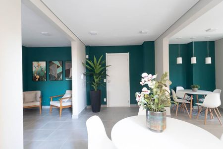 Apartamento para alugar com 38m², 2 quartos e sem vaga Apartamento para alugar com 38m², 2 quartos e sem vagaÁrea comum - Salão de festas