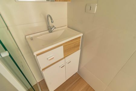 Studio para alugar com 20m², 1 quarto e sem vaga Studio para alugar com 20m², 1 quarto e sem vagaBanheiro social