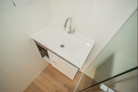 Studio para alugar com 20m², 1 quarto e sem vaga Studio para alugar com 20m², 1 quarto e sem vagaBanheiro