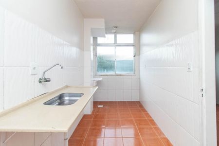 Cozinha de apartamento à venda com 1 quarto, 39m² em Cristal, Porto Alegre