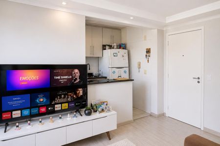 Sala de apartamento à venda com 2 quartos, 46m² em Jardim Paris, São Paulo