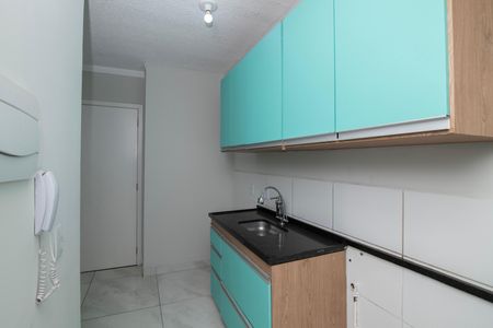 Cozinha de apartamento para alugar com 2 quartos, 43m² em Jardim Amanda Ii, Hortolândia