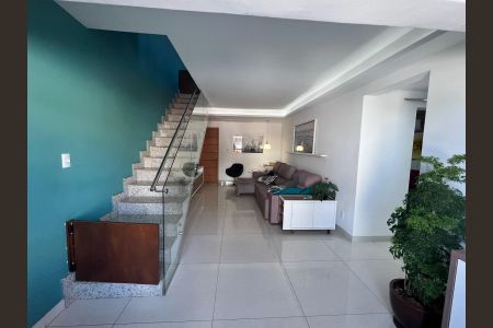 Sala de apartamento à venda com 3 quartos, 200m² em Diamante, Belo Horizonte