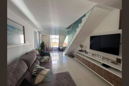 Sala de apartamento à venda com 4 quartos, 200m² em Diamante, Belo Horizonte