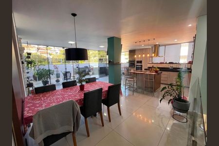 Cozinha de apartamento à venda com 3 quartos, 200m² em Diamante, Belo Horizonte