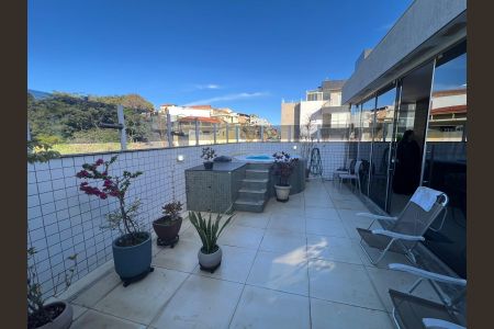 Área Externa de apartamento à venda com 3 quartos, 200m² em Diamante, Belo Horizonte