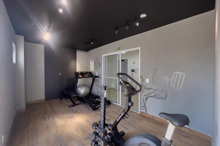 Apartamento à venda com 25m², 1 quarto e sem vaga Apartamento à venda com 25m², 1 quarto e sem vagaAcademia
