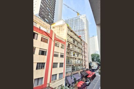 Vista da Janela de kitnet/studio para alugar com 1 quarto, 15m² em República, São Paulo