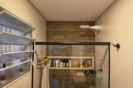 Casa para alugar com 75m², 2 quartos e 3 vagas Casa para alugar com 75m², 2 quartos e 3 vagasBanheiro da Suíte