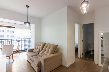 Sala  de apartamento à venda com 1 quarto, 41m² em Continental, Osasco