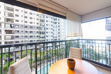 Varanda da Sala de apartamento à venda com 1 quarto, 41m² em Continental, Osasco