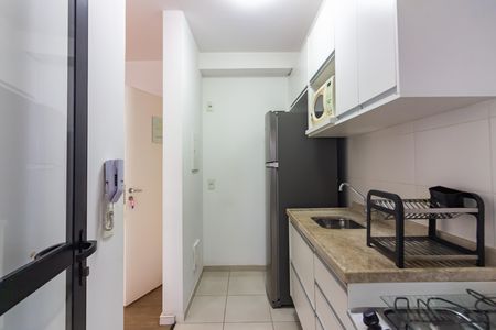 Cozinha de apartamento à venda com 1 quarto, 41m² em Continental, Osasco
