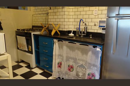 cozinha de apartamento para alugar com 3 quartos, 67m² em Barra da Tijuca, Rio de Janeiro
