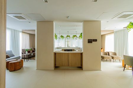 Studio para alugar com 22m², 1 quarto e sem vaga Studio para alugar com 22m², 1 quarto e sem vagaÁrea comum - Salão de festas