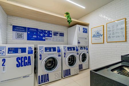 Studio para alugar com 22m², 1 quarto e sem vaga Studio para alugar com 22m², 1 quarto e sem vagaÁrea comum - Lavanderia