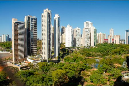 Vista da Sala de apartamento para alugar com 3 quartos, 126m² em Jardim Goiás, Goiânia