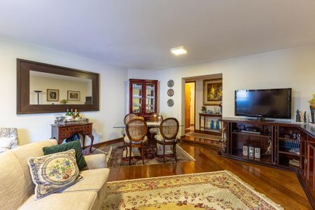 Sala de apartamento à venda com 4 quartos, 140m² em Indianópolis, São Paulo