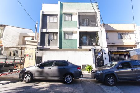 Fachada + Placa de apartamento à venda com 2 quartos, 45m² em Vila Santana, São Paulo