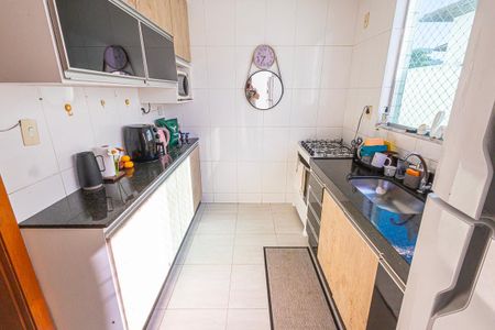 cozinha de apartamento para alugar com 3 quartos, 85m² em Castelo, Belo Horizonte