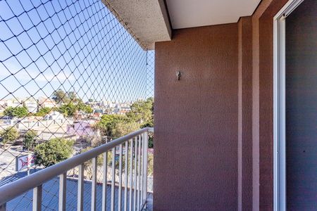 Varanda da sala de apartamento para alugar com 2 quartos, 52m² em Taboão, São Bernardo do Campo