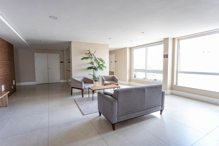 Apartamento para alugar com 52m², 2 quartos e 1 vaga Apartamento para alugar com 52m², 2 quartos e 1 vagaHall social