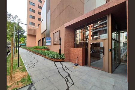Fachada de kitnet/studio para alugar com 1 quarto, 20m² em Vila Nova Conceição, São Paulo