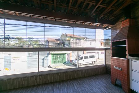 Área da Churrasqueira  de casa para alugar com 2 quartos, 53m² em São Miguel Paulista, São Paulo