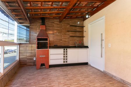 Área da Churrasqueira  de casa para alugar com 2 quartos, 53m² em São Miguel Paulista, São Paulo