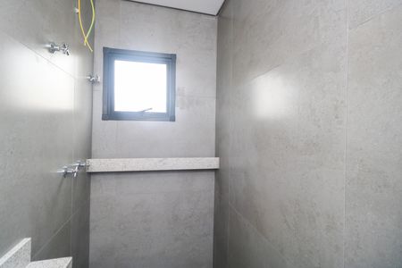 Banheiro Social de casa à venda com 3 quartos, 92m² em Vila Pires, Santo André