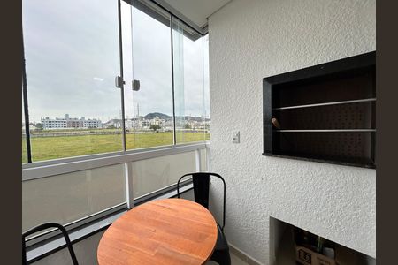 Varanda da Sala de apartamento para alugar com 1 quarto, 60m² em Ingleses Norte, Florianópolis