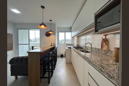 Cozinha de apartamento para alugar com 1 quarto, 60m² em Ingleses Norte, Florianópolis