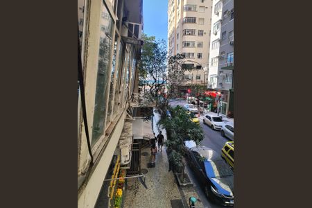 Área externa de kitnet/studio para alugar com 1 quarto, 25m² em Copacabana, Rio de Janeiro
