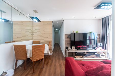 Sala de apartamento à venda com 3 quartos, 57m² em Vila Homero Thon, Santo André