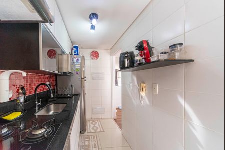 Cozinha  de apartamento à venda com 3 quartos, 57m² em Vila Homero Thon, Santo André
