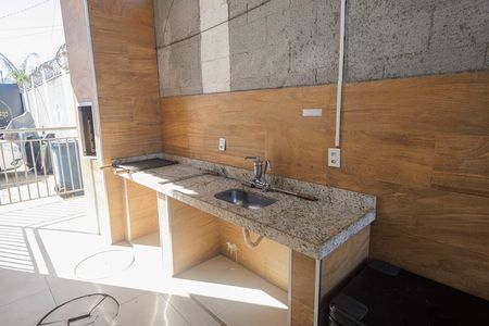 Área comum - Churrasqueira de apartamento para alugar com 2 quartos, 44m² em Cosmos, Rio de Janeiro