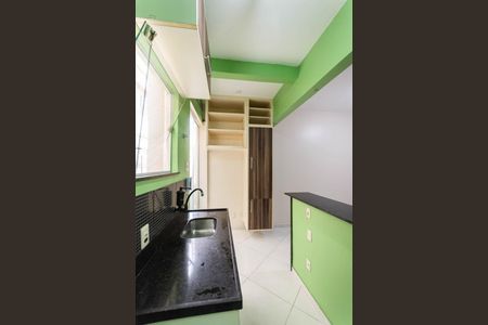 Cozinha de apartamento para alugar com 1 quarto, 42m² em Tijuca, Rio de Janeiro