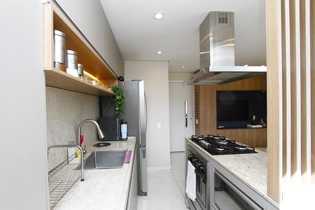 Cozinha de apartamento à venda com 2 quartos, 55m² em Salgado Filho, Belo Horizonte