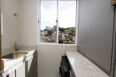 Área de Serviço de apartamento à venda com 2 quartos, 55m² em Salgado Filho, Belo Horizonte