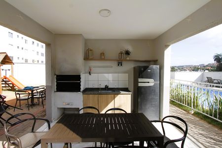Área comum - Churrasqueira de apartamento à venda com 2 quartos, 55m² em Salgado Filho, Belo Horizonte