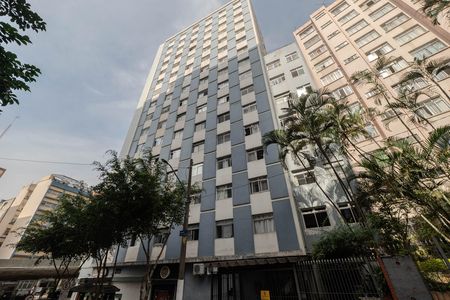 Fachada de apartamento para alugar com 1 quarto, 40m² em Bela Vista, São Paulo